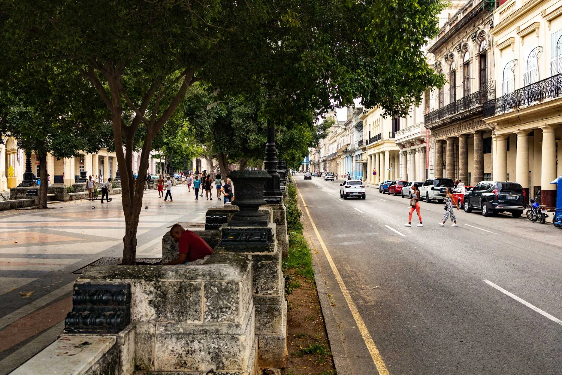 Del Paseo del Prado al Parque Central