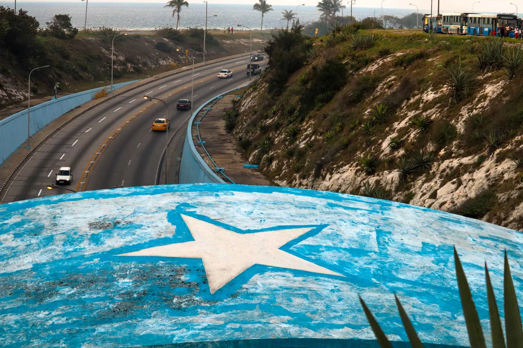 Cruzar La Habana bajo el agua